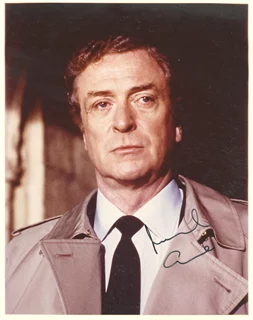 Michael Caine autograph