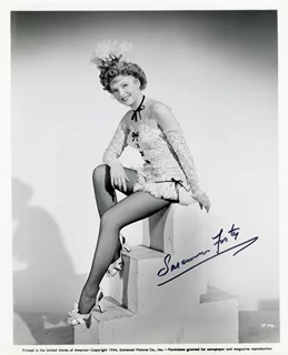 Susanna Foster autograph