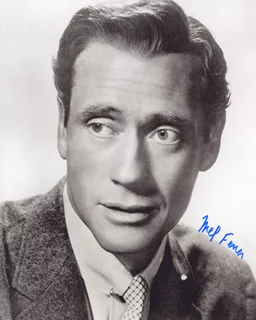 Mel Ferrer autograph