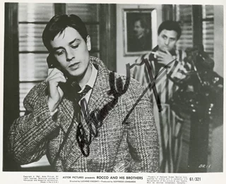 Alain DeLon autograph
