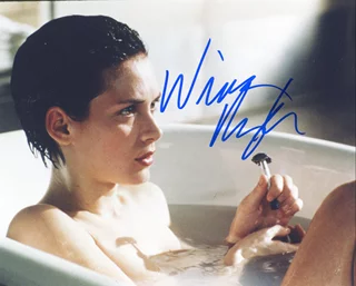 Winona Ryder autograph