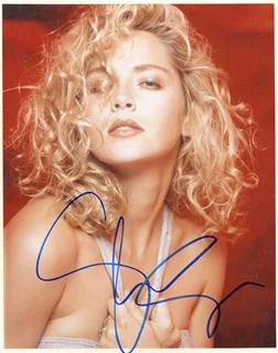 Sharon Stone autograph
