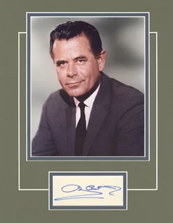 Glenn Ford autograph