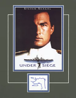 Under Siege autograph