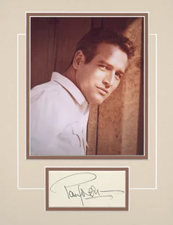 Paul Newman autograph