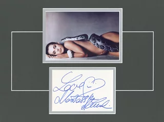 Nastassja Kinski autograph