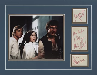 Star Wars autograph