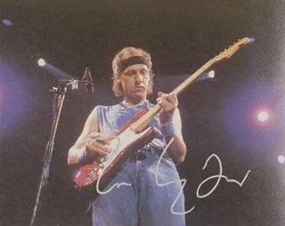 Mark Knopfler autograph