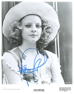 Jodie Foster autograph