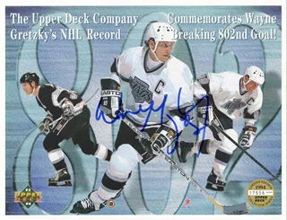 Wayne Gretzky autograph