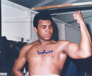 Muhammad Ali autograph