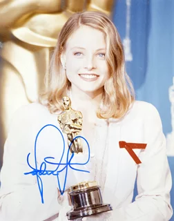 Jodie Foster autograph