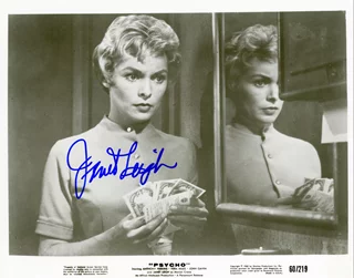 Janet Leigh autograph