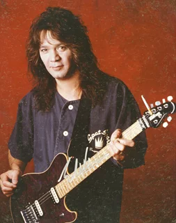 Eddie Van Halen autograph