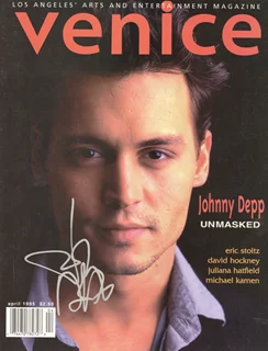 Johnny Depp autograph