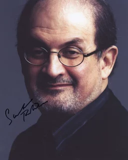 Salman Rushdie autograph