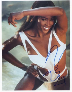 Naomi Campbell autograph