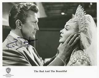 Kirk Douglas autograph