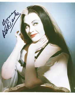 Yvonne DeCarlo autograph
