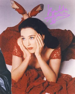 Isabelle Adjani autograph