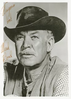 Ward Bond autograph