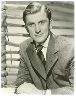 Kirk Douglas autograph