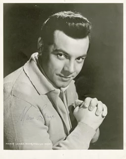 Mario Lanza autograph