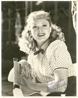 Anna Neagle autograph