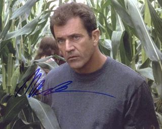 Mel Gibson autograph