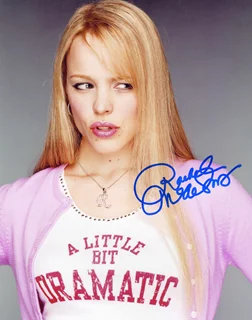 Rachel McAdams autograph