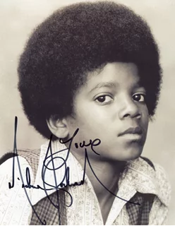 Michael Jackson autograph