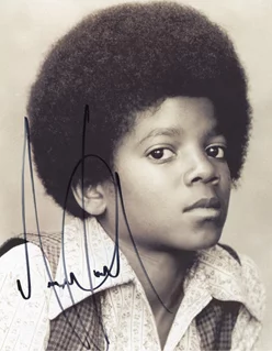 Michael Jackson autograph