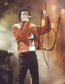 Michael Jackson autograph