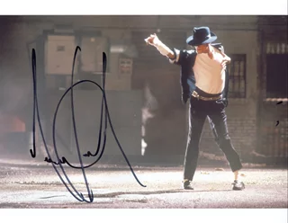 Michael Jackson autograph