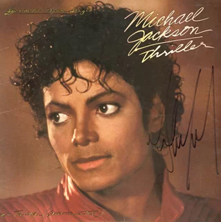 Michael Jackson autograph