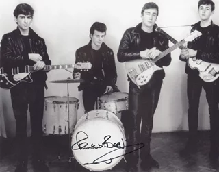 Pete Best autograph
