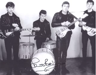 Pete Best autograph