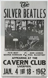 Pete Best autograph