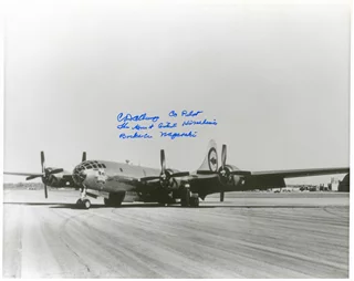 C. D. Albury autograph