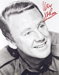 Van Johnson autograph