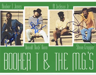 Booker T. And The MG's autograph