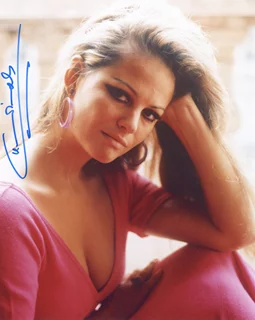Claudia Cardinale autograph