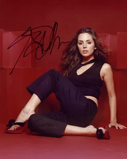 Eliza Dushku autograph