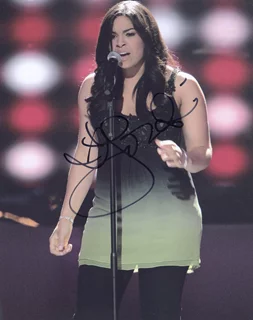 Jordan Sparks autograph