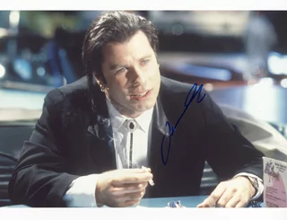 John Travolta autograph