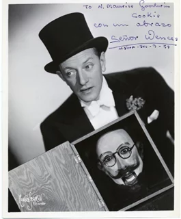 Senor Wences autograph