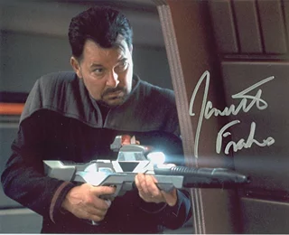 Jonathan Frakes autograph