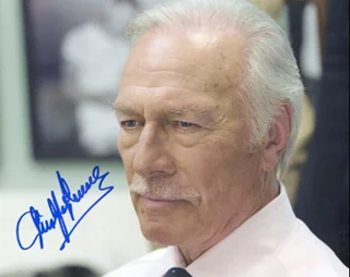 Christopher Plummer autograph