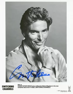 Christopher Reeve autograph