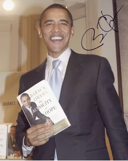 Barack Obama autograph